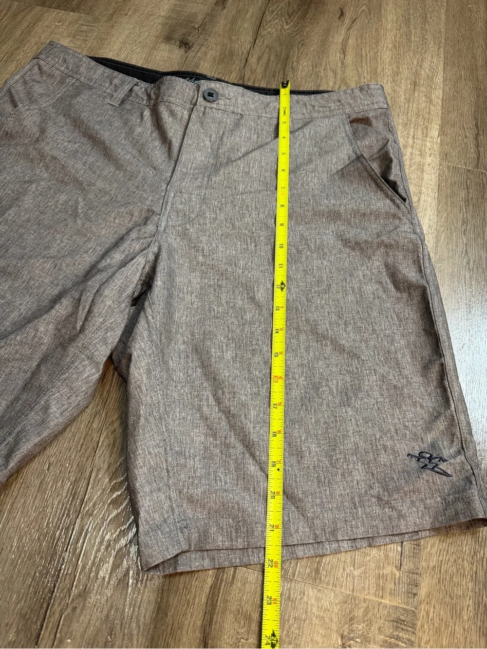 Men's Brown Casual Hybrid Shorts